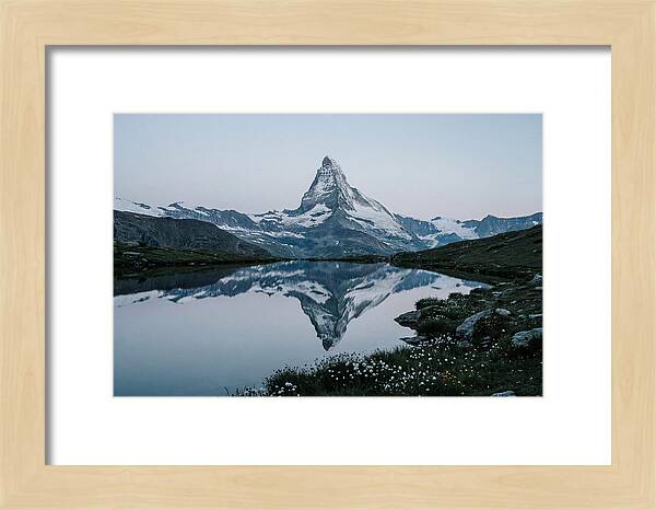 Matterhorn Reflected In Alpine Lake