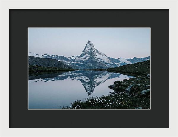 Matterhorn Reflected In Alpine Lake