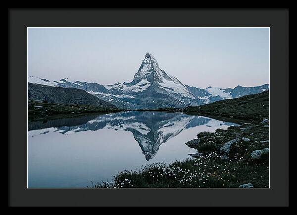 Matterhorn Reflected In Alpine Lake