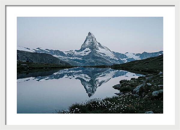 Matterhorn Reflected In Alpine Lake