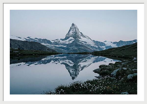 Matterhorn Reflected In Alpine Lake