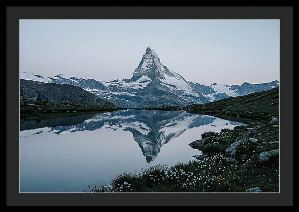 Matterhorn Reflected In Alpine Lake
