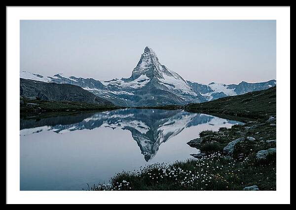 Matterhorn Reflected In Alpine Lake