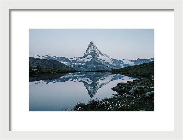Matterhorn Reflected In Alpine Lake