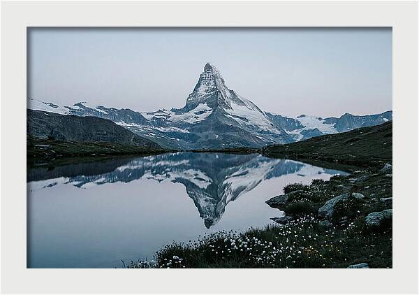 Matterhorn Reflected In Alpine Lake