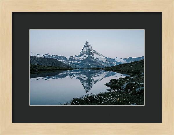 Matterhorn Reflected In Alpine Lake