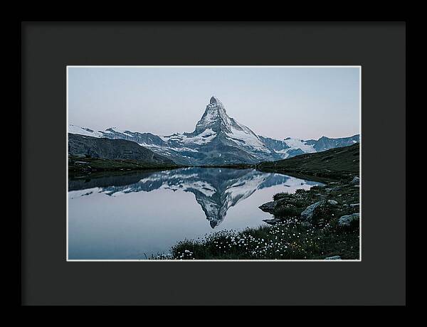 Matterhorn Reflected In Alpine Lake