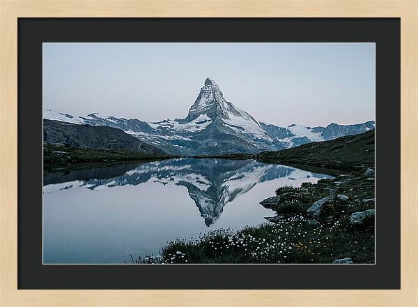 Matterhorn Reflected In Alpine Lake