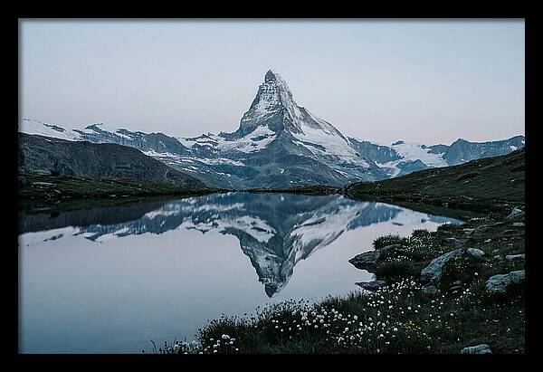 Matterhorn Reflected In Alpine Lake