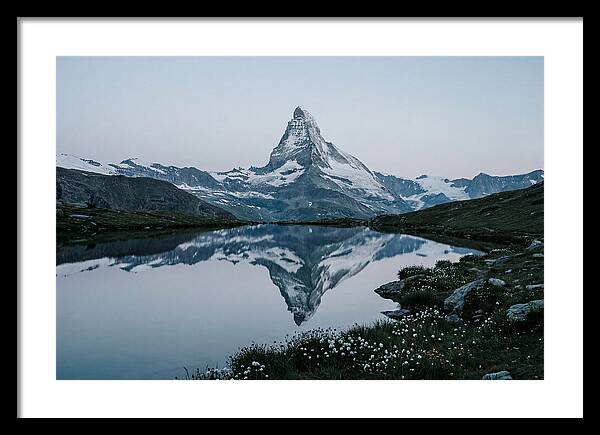 Matterhorn Reflected In Alpine Lake