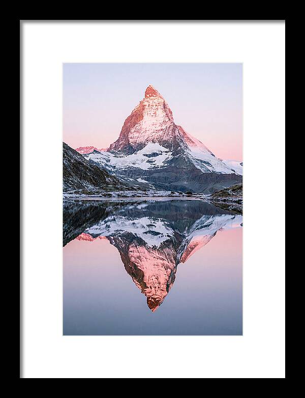 Matterhorn Reflected In Riffelsee