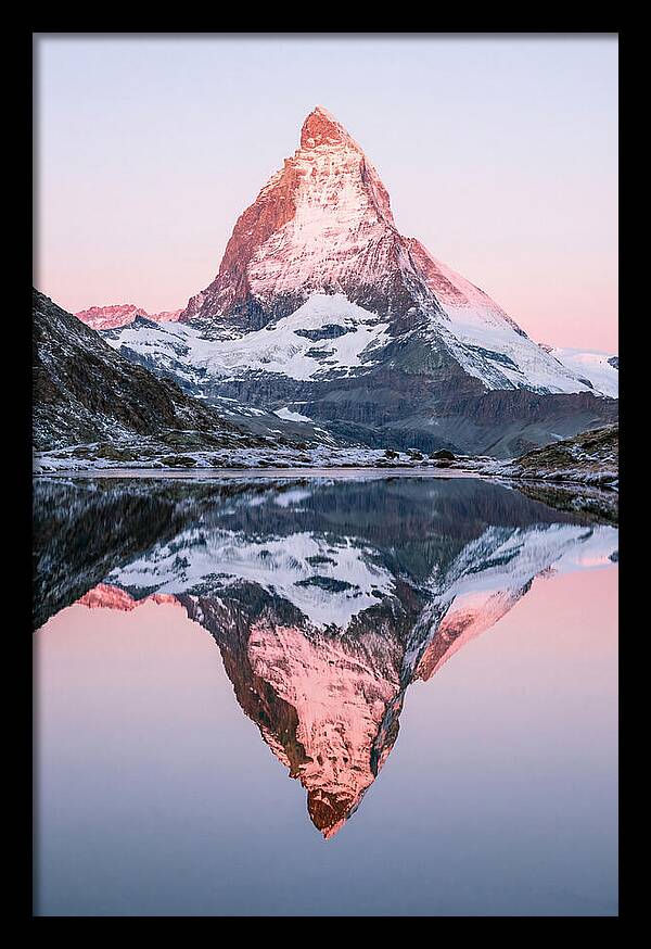 Matterhorn Reflected In Riffelsee