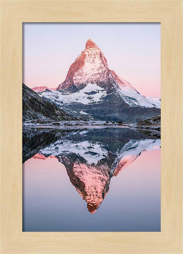 Matterhorn Reflected In Riffelsee