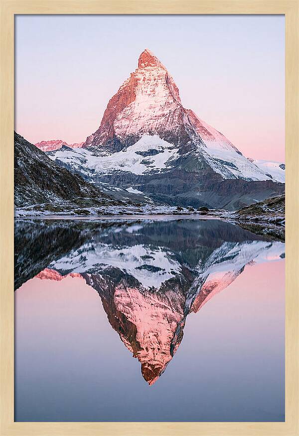 Matterhorn Reflected In Riffelsee