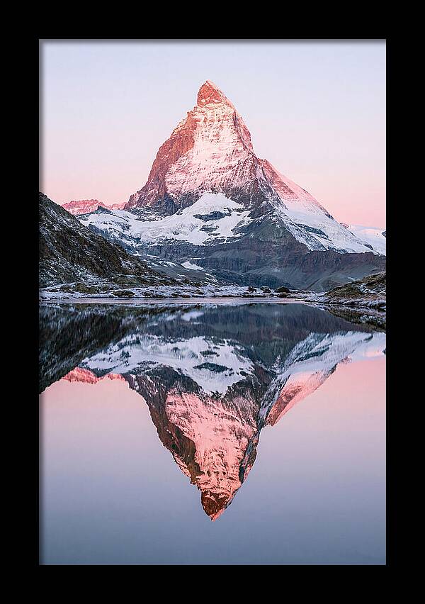 Matterhorn Reflected In Riffelsee