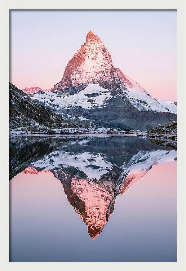 Matterhorn Reflected In Riffelsee
