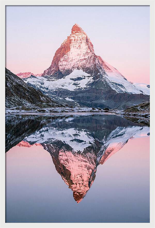 Matterhorn Reflected In Riffelsee
