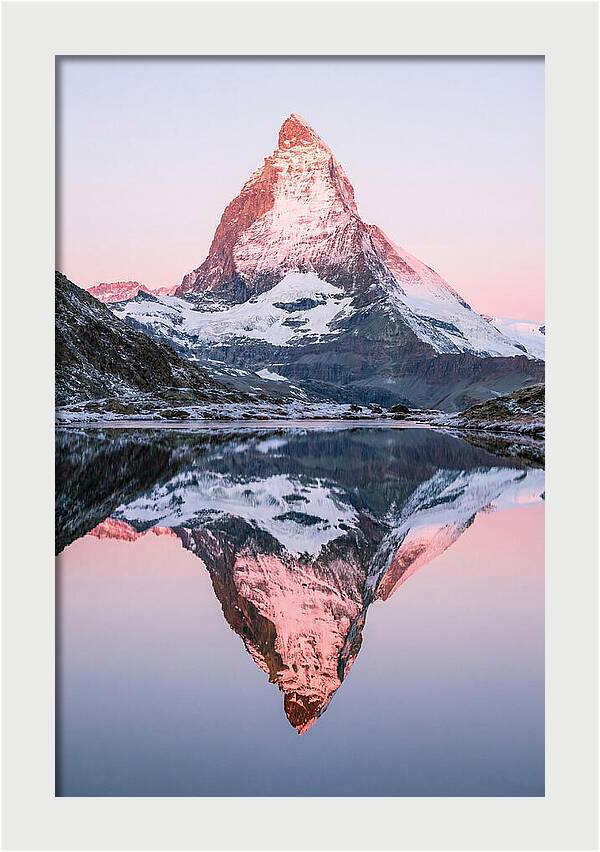 Matterhorn Reflected In Riffelsee