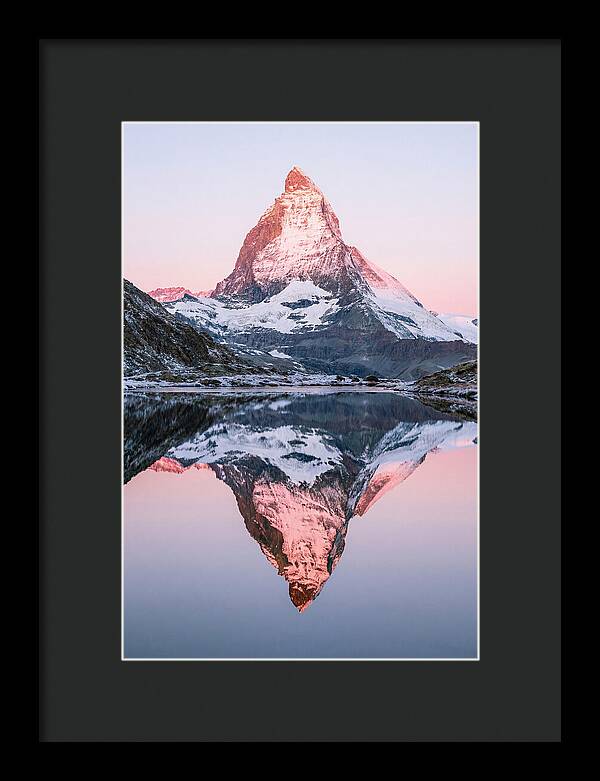 Matterhorn Reflected In Riffelsee