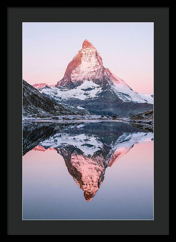Matterhorn Reflected In Riffelsee