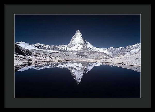 Matterhorn Reflected In Riffelsee