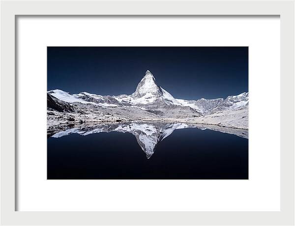 Matterhorn Reflected In Riffelsee
