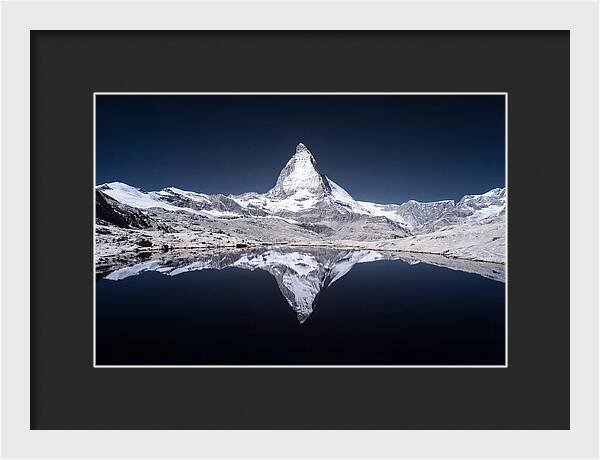 Matterhorn Reflected In Riffelsee