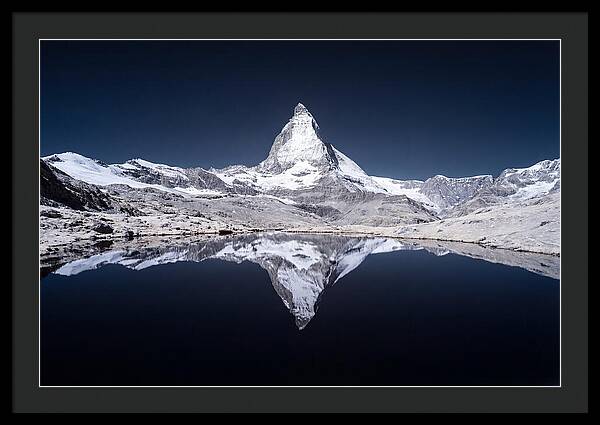 Matterhorn Reflected In Riffelsee