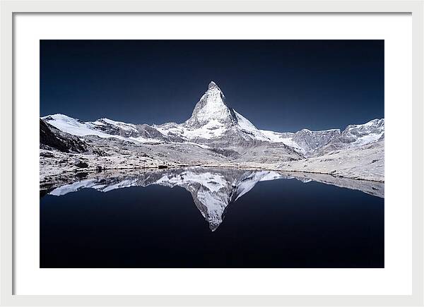 Matterhorn Reflected In Riffelsee