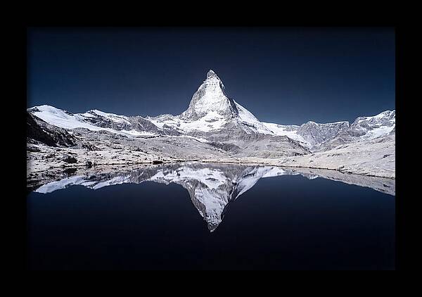 Matterhorn Reflected In Riffelsee