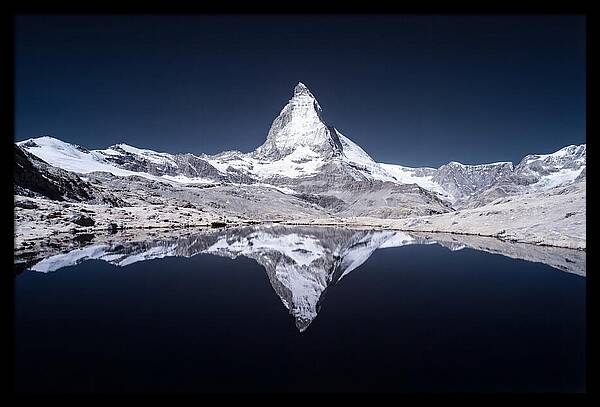 Matterhorn Reflected In Riffelsee
