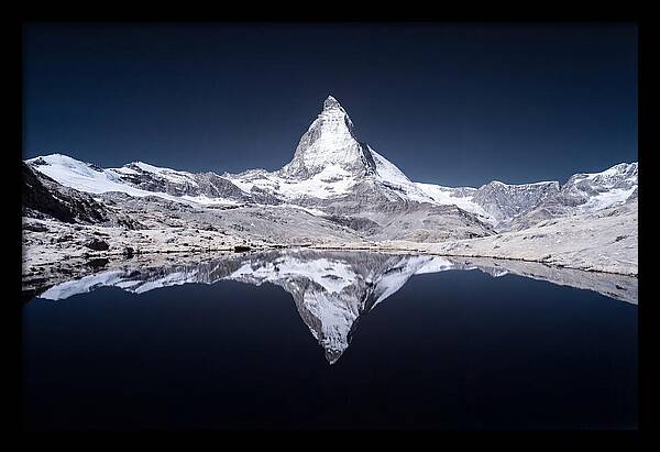 Matterhorn Reflected In Riffelsee