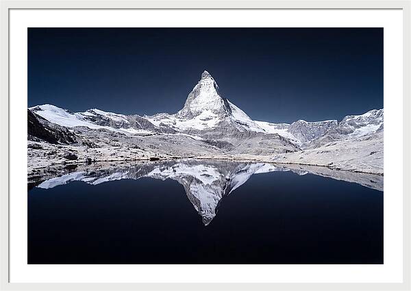 Matterhorn Reflected In Riffelsee