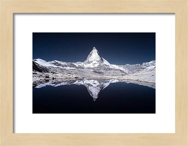 Matterhorn Reflected In Riffelsee