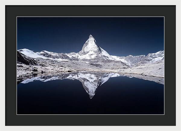 Matterhorn Reflected In Riffelsee