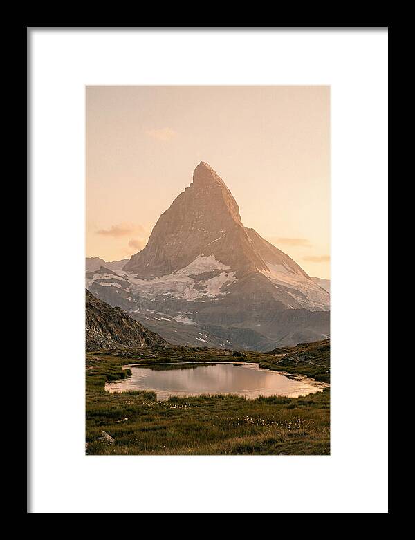 Matterhorn Reflection At Dusk