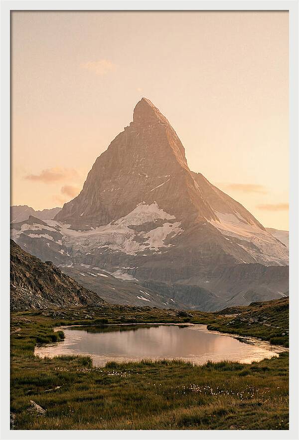 Matterhorn Reflection At Dusk
