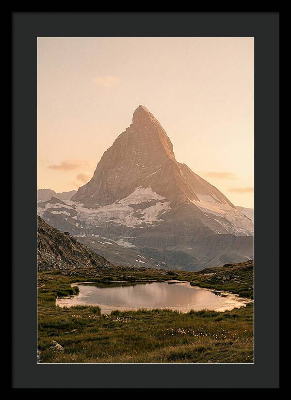 Matterhorn Reflection At Dusk