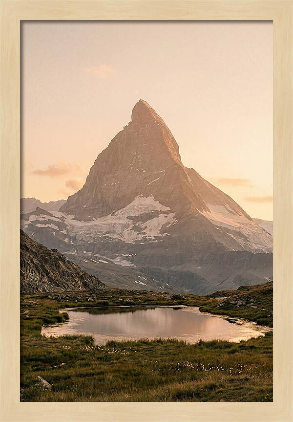 Matterhorn Reflection At Dusk