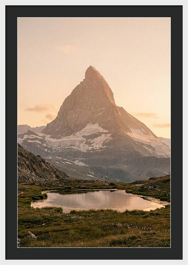 Matterhorn Reflection At Dusk