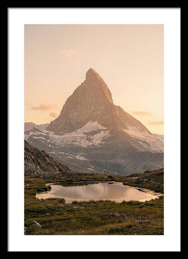 Matterhorn Reflection At Dusk