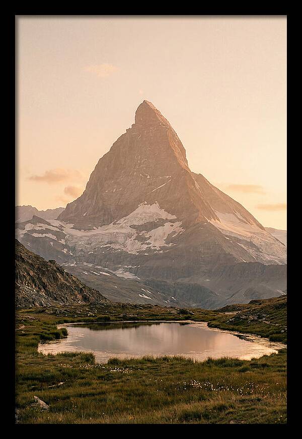 Matterhorn Reflection At Dusk