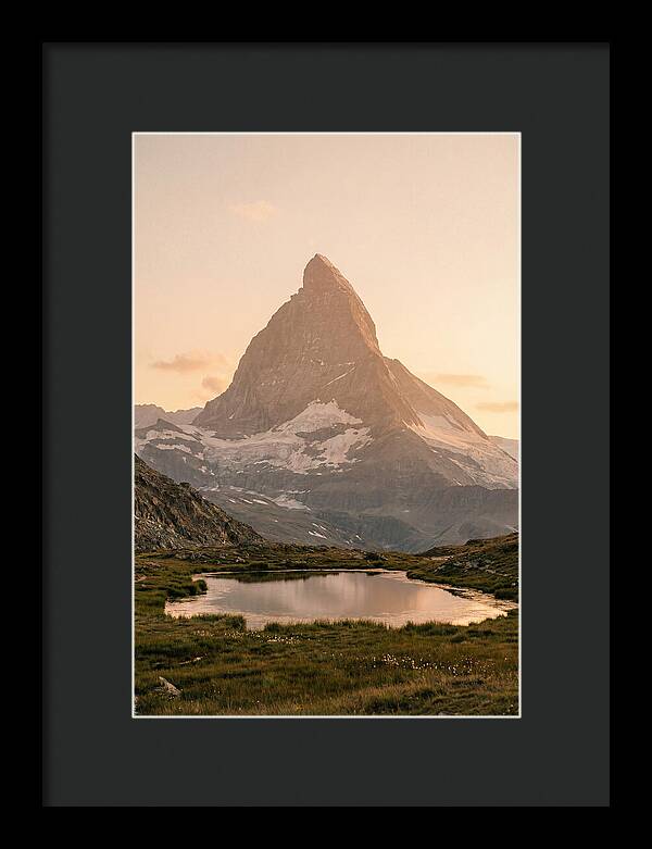 Matterhorn Reflection At Dusk