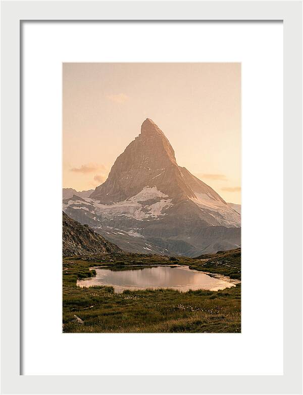 Matterhorn Reflection At Dusk