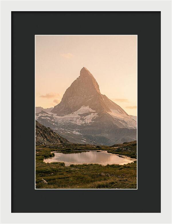 Matterhorn Reflection At Dusk