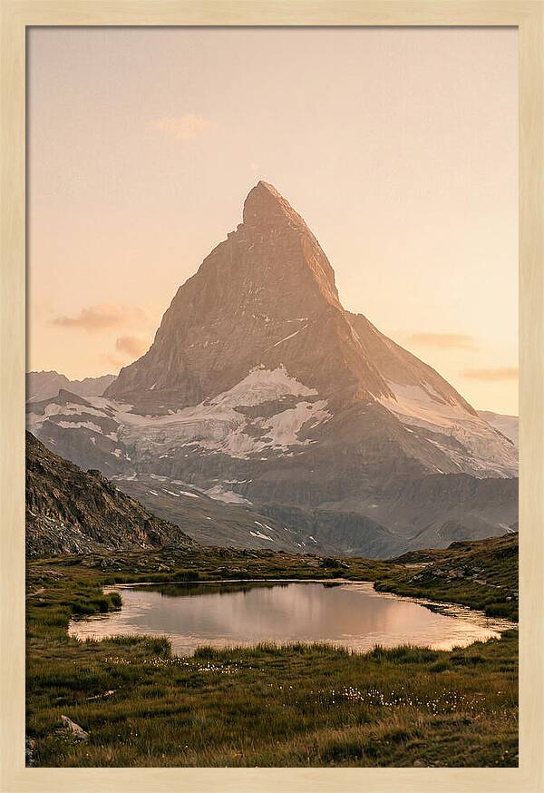 Matterhorn Reflection At Dusk