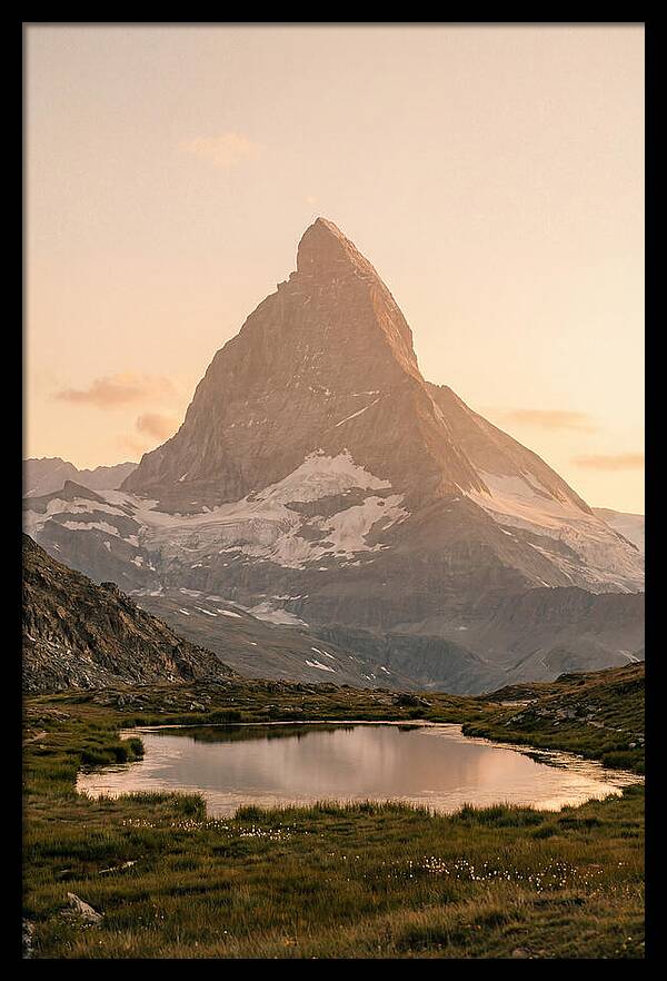 Matterhorn Reflection At Dusk