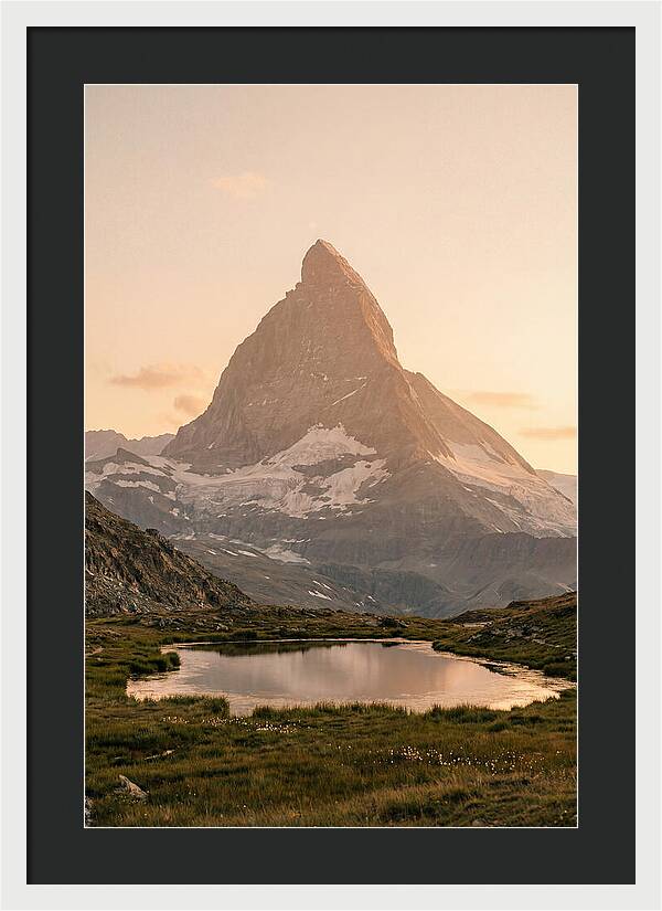 Matterhorn Reflection At Dusk