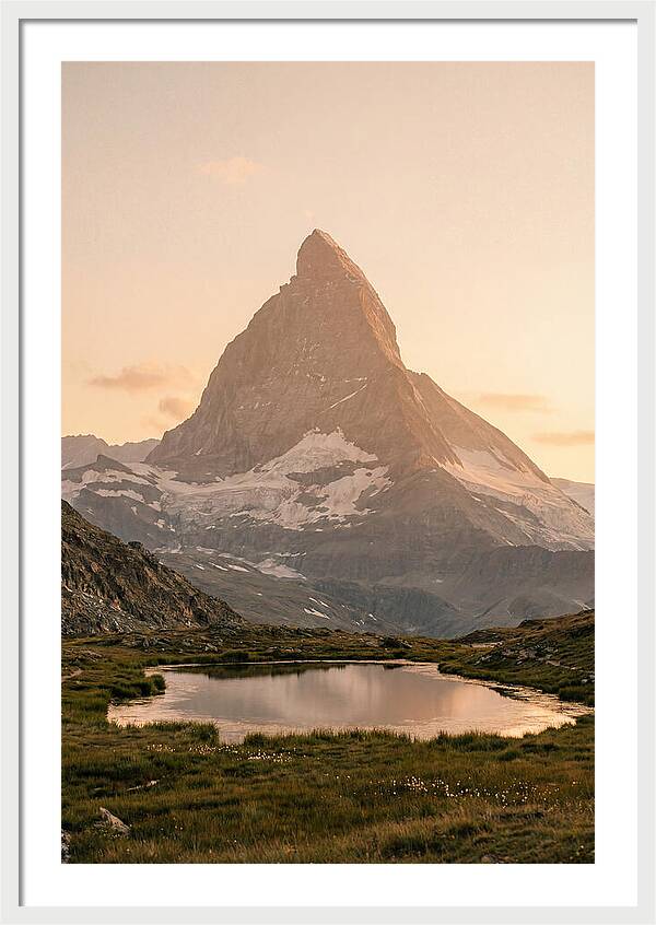 Matterhorn Reflection At Dusk