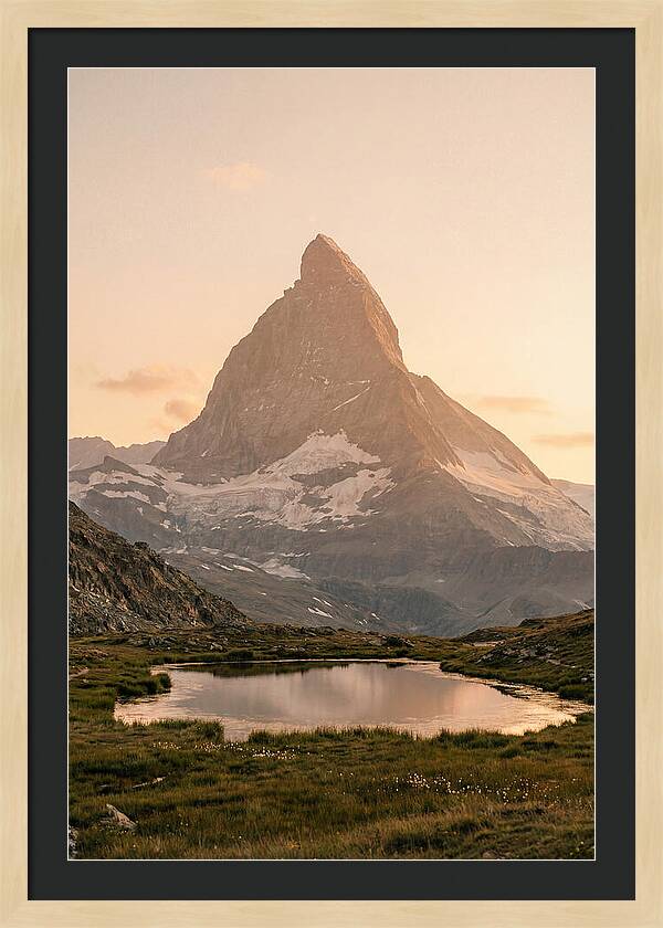Matterhorn Reflection At Dusk